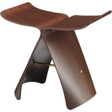 天童木工 バタフライスツール 柳宗理 ローズウッド メープル 新築の