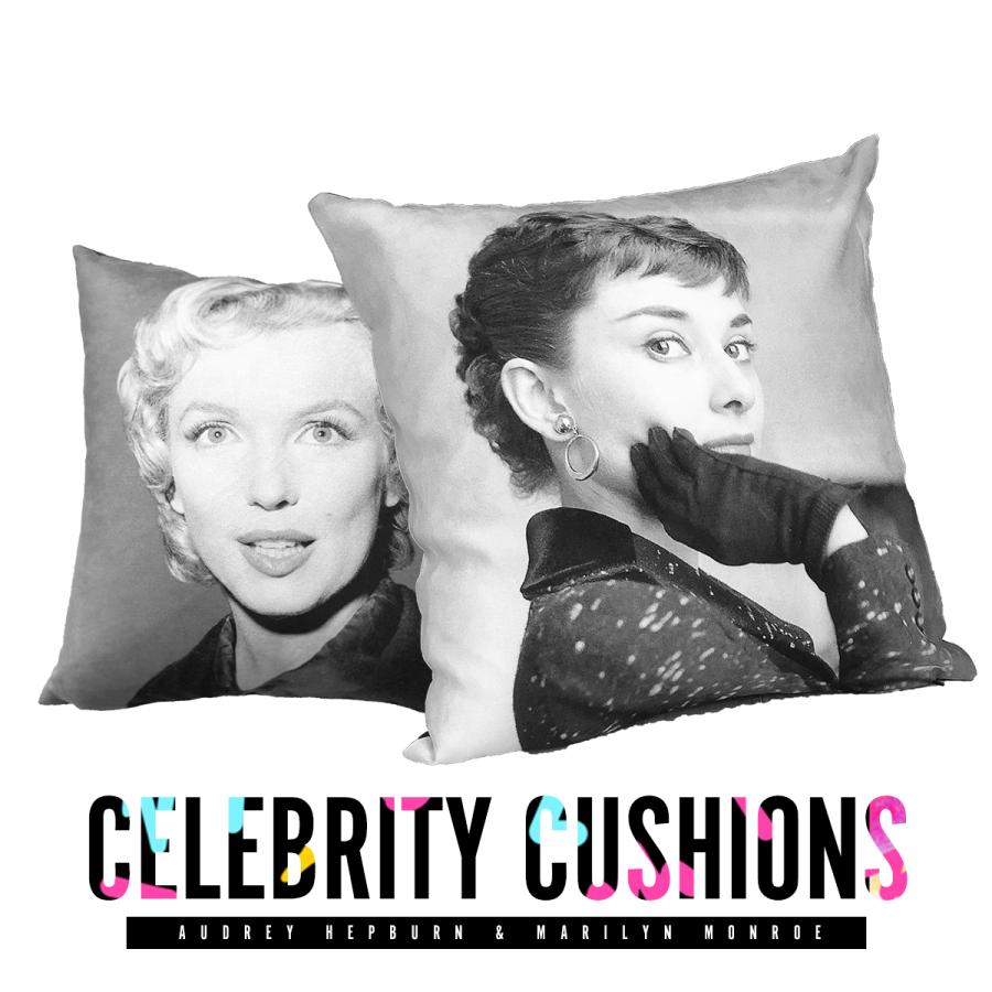 クッション カバー おしゃれ 45×45 高級感 オードリーヘップバーン