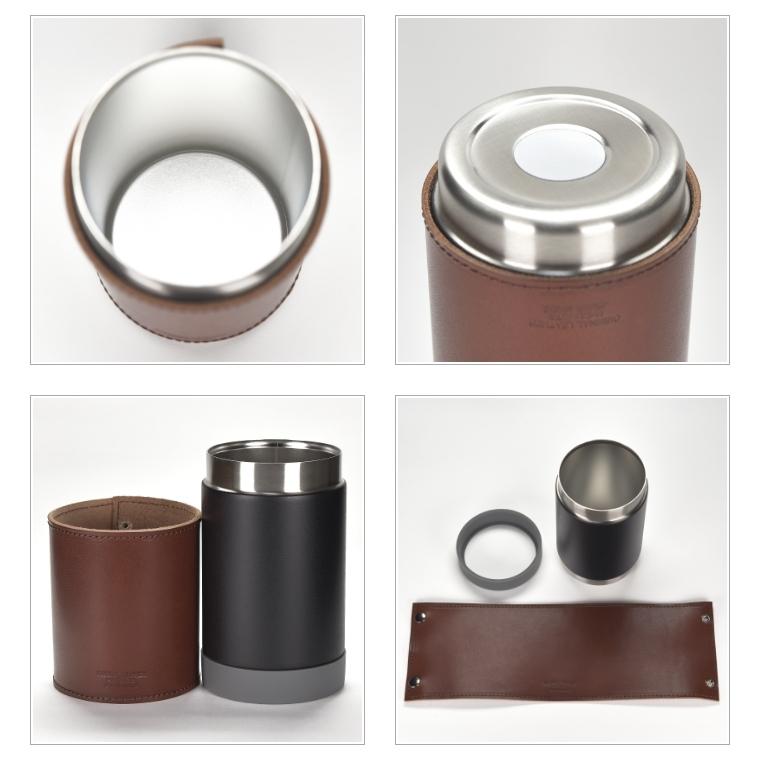 栃木レザー タンブラー 缶ホールドサーモタンブラー ジーンズ 本革