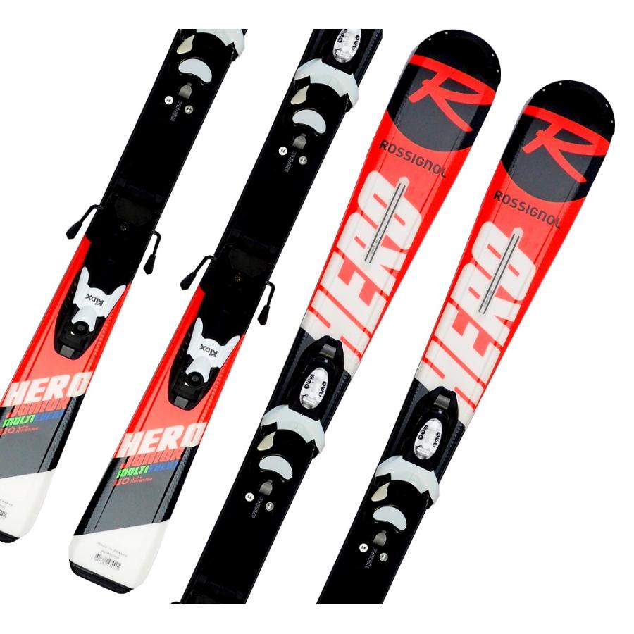 ロシニョールROSSIGNOLジュニア初〜中級者用スキー2点セット「HERO JR