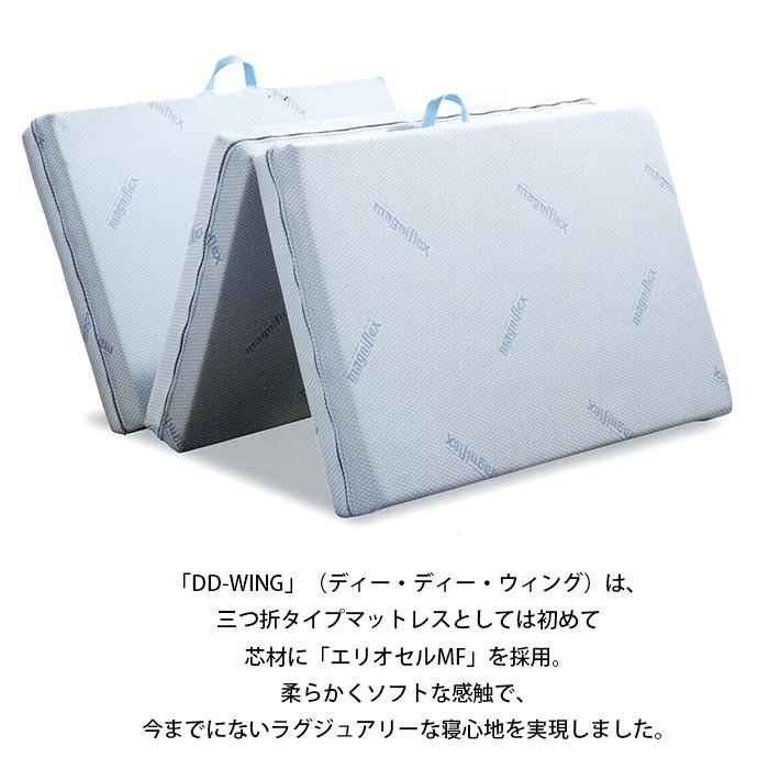 magniflex（マニフレックス） DDウィング ダブル マットレス 三つ折り