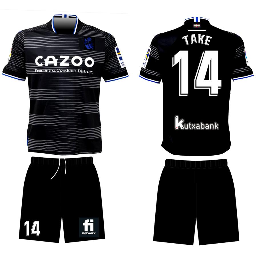 1セットから販売☆レアルソシエダアウェイ 2022-2023年 モデル 22/23