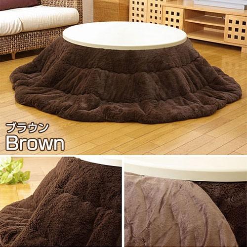 こたつ布団 220丸 円形 丸型 : 収納 本棚&食器棚 ラック YMWORLD