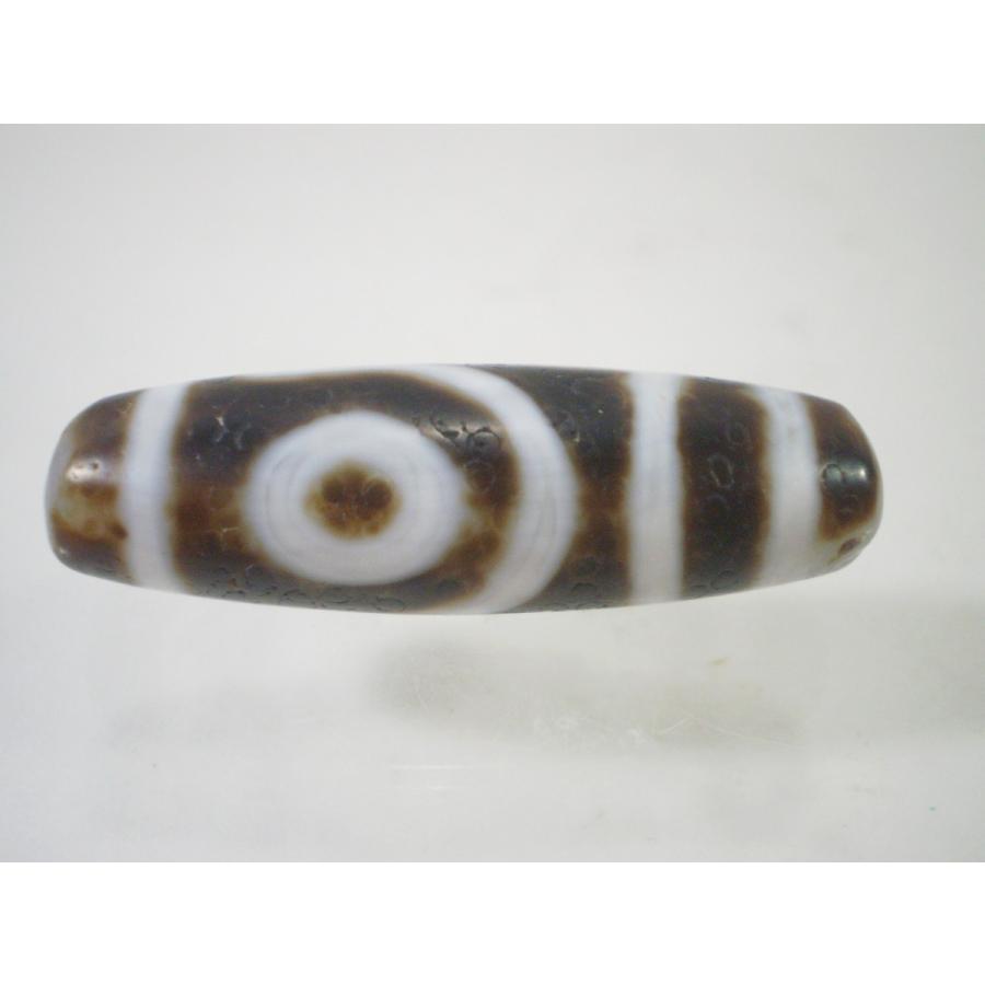 老鉱・二眼天珠（らおこう・にがんてんじゅ）希少 190704-1 : 風水天珠