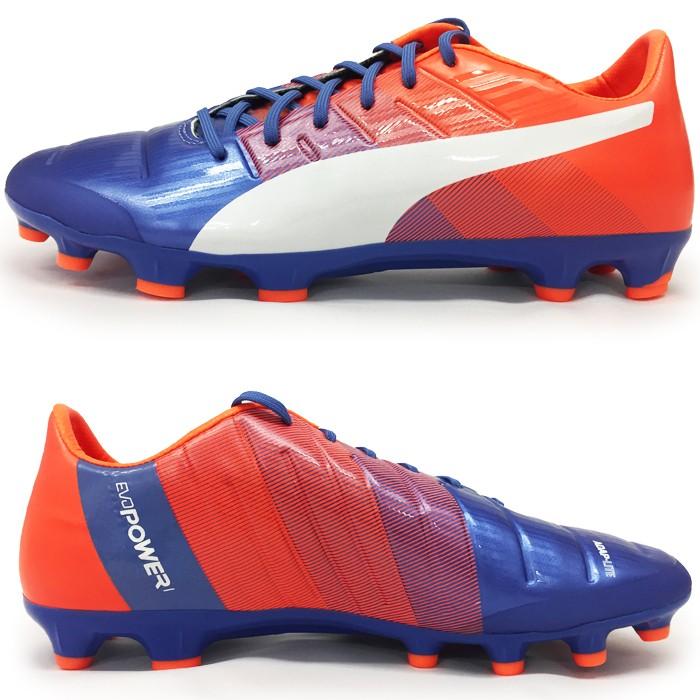 エヴォパワー 1.3 HG(103526-02)プーマ サッカースパイク ブルー