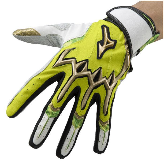 ミズノ 限定 ミズノプロ バッティング手袋 シリコンパワーアークLI