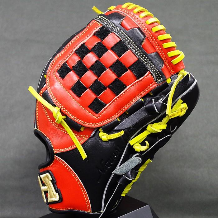限定 軟式 カラー グラブ 己極 内野 ハイゴールド(HI-GOLD) 【野球