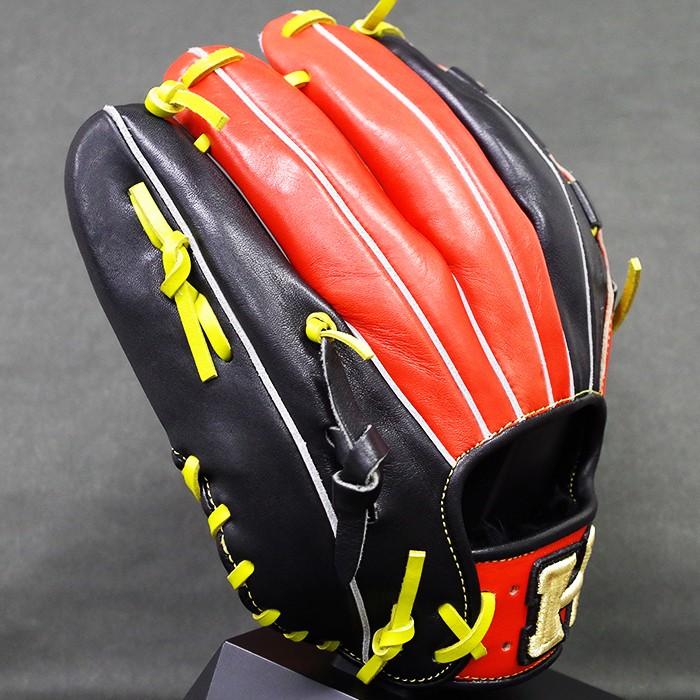 限定 軟式 カラー グラブ 己極 内野 ハイゴールド(HI-GOLD) 【野球
