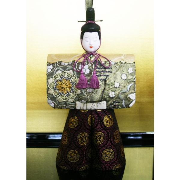 雛人形 木目込み 江戸木目込人形伝統工芸師 柿沼東光作 雛人形 正絹