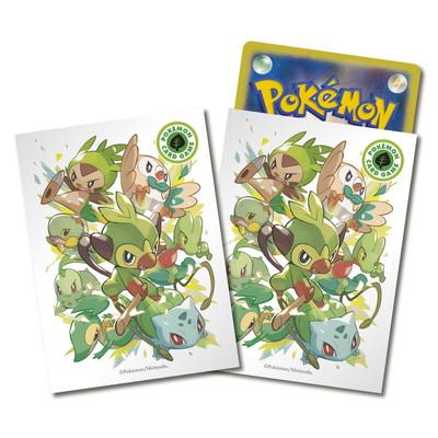 ポケモンカードゲーム デッキシールド タイプファイターズ 草 : フル