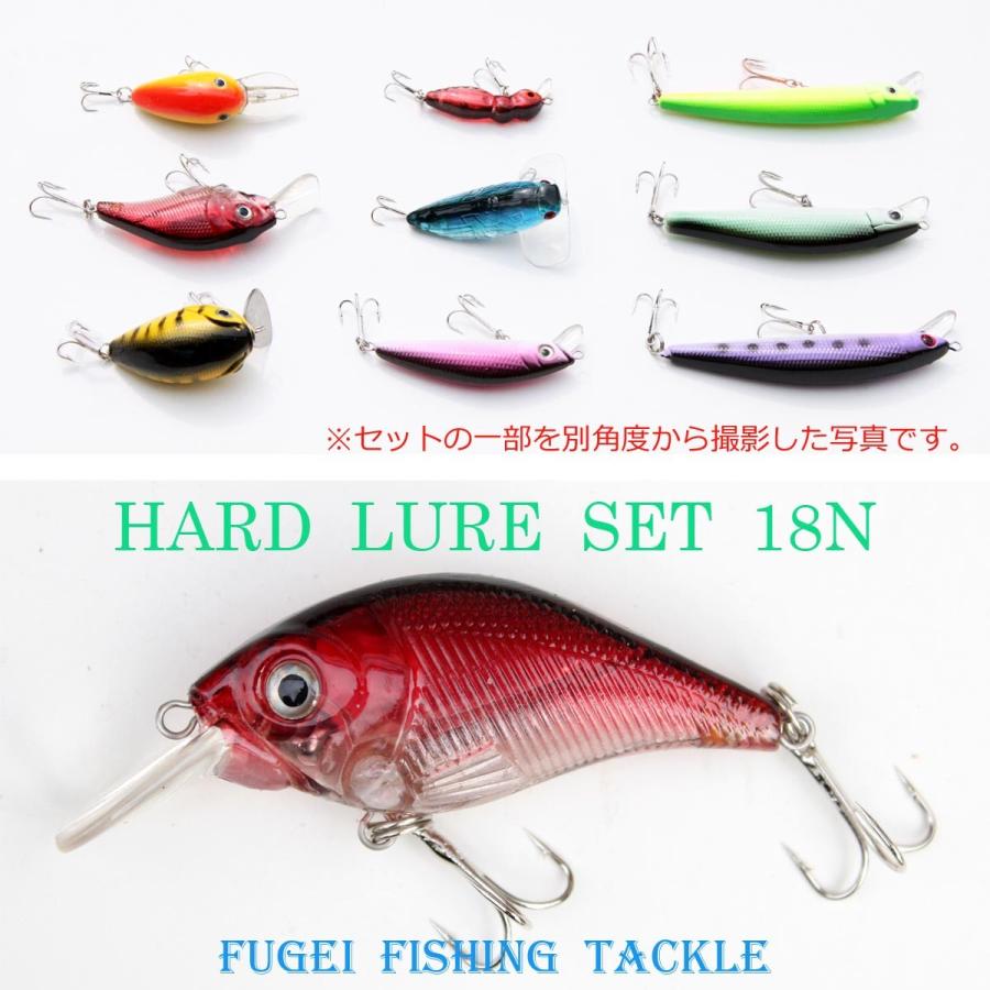 お試し セット ルアーフィッシング用 シャッド ポッパー クランク
