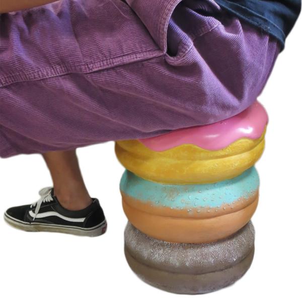 スツール おしゃれ ドーナツ型 イースね アメリカン雑貨 チェアー いす