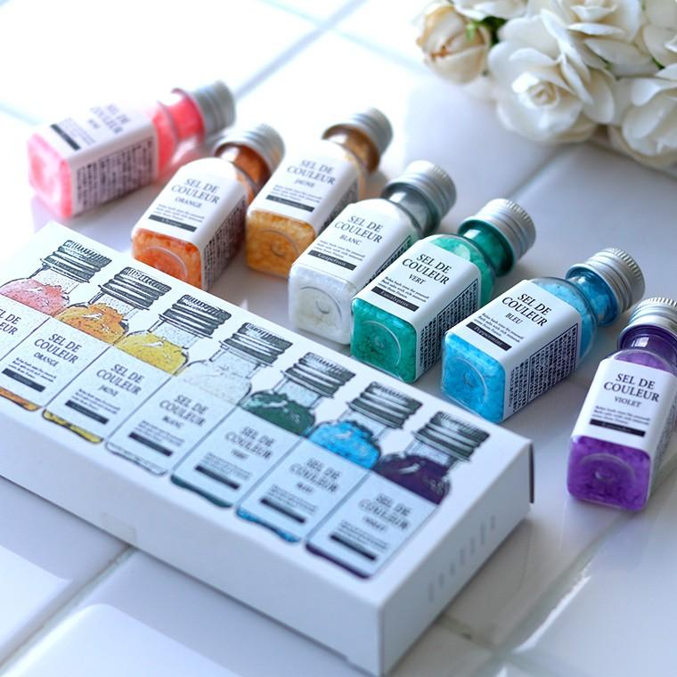 メール便】プチギフト 入浴剤セット セルデクルールN バスソルト ミニ