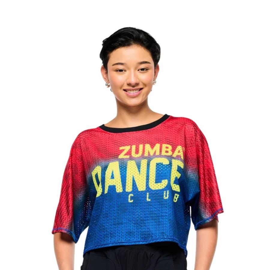 ズンバ（ZUMBA） ZUMBA Victory ドルマン クロップ丈 Tシャツ