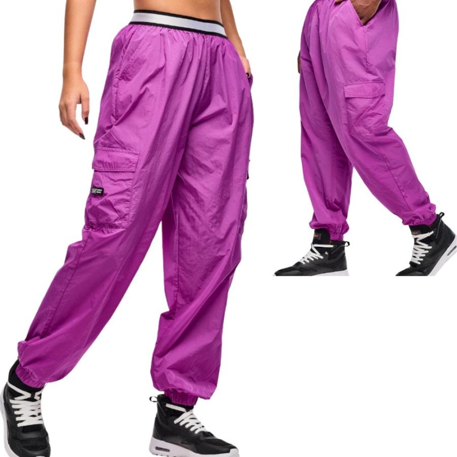 ズンバ（ZUMBA） ロゴ カーゴパンツ ユニセックス 取り寄せ : stone1