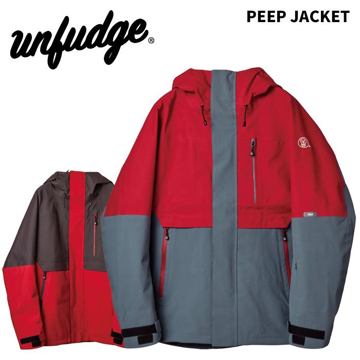 UNFUDGE アンファッジ ウェア PEEP JACKET 24-25(2025)モデル