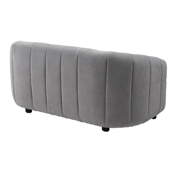 東谷 【お届け先：法人・個人事業主様のみ】ソファ＆オットマン グレー