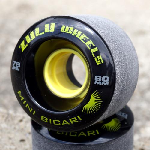 Zulu Wheels Mini Bicari 78a 60mm ソフトスライドウィール / 適度な