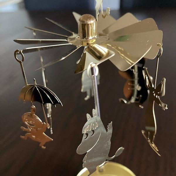 MOOMIN（ムーミン） キャンドルホルダー ムーミンファミリー ゴールド