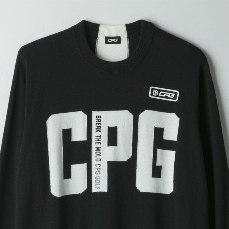 CPG GOLF 【期間限定】 CPG GOLF BIGロゴセーター メンズ ゴルフウェア
