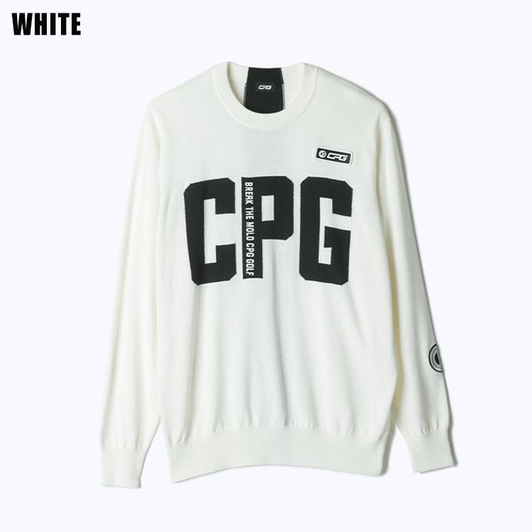 CPG GOLF 【期間限定】 CPG GOLF BIGロゴセーター メンズ ゴルフウェア