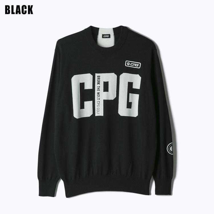 CPG GOLF 【期間限定】 CPG GOLF BIGロゴセーター メンズ ゴルフウェア