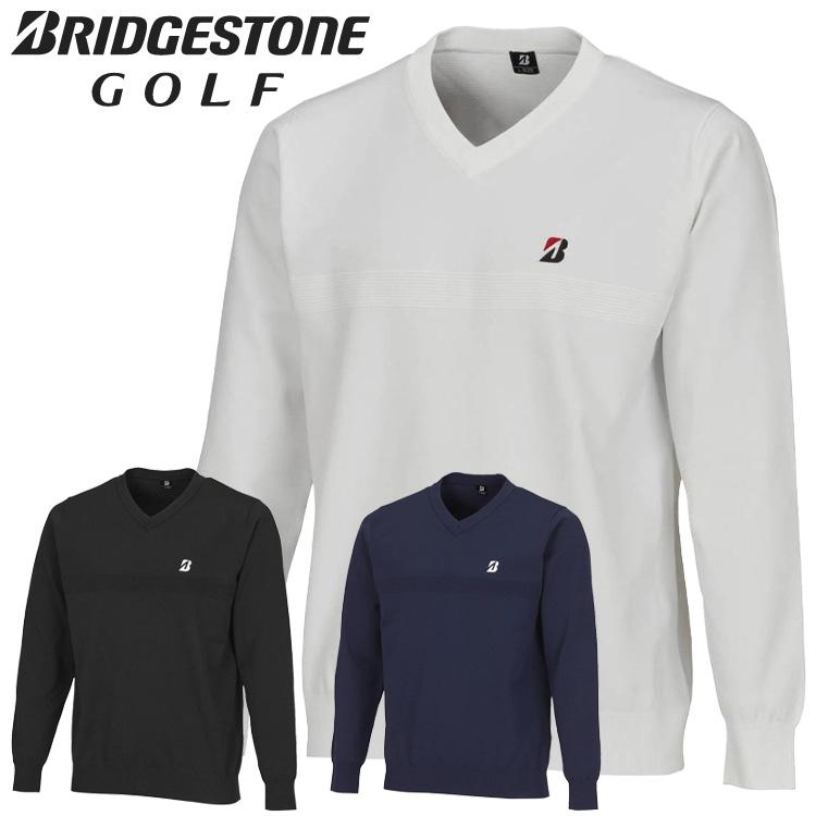 BRIDGESTONE GOLF ブリヂストンゴルフ Vネックセーター 54G01B