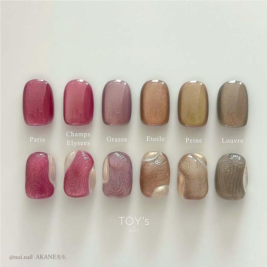 TOY's × INITY モナムールマグ 7ml 全6色 T-MM01~06 マグネットジェル