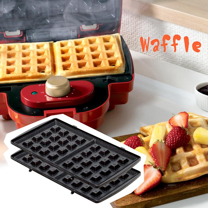 ホットサンドメーカー ホットサンド ワッフル 2WAY プレート付属