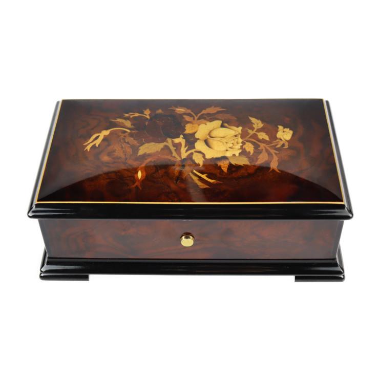 美品 REUGE リュージュ オルゴール CH3/72 AXA.72.5650.000.0088 花柄