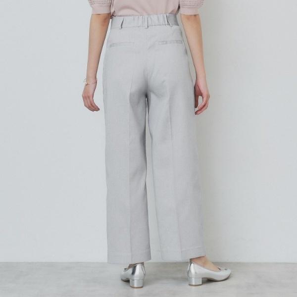 index（インデックス） サイドフラップストレッチワイドパンツ【洗濯機