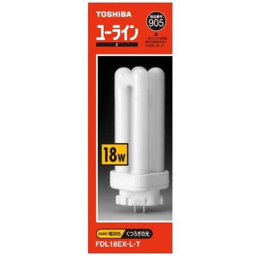 新品未使用】コンパクト形蛍光ランプ（FDL18EX-L-T）【ユーライン