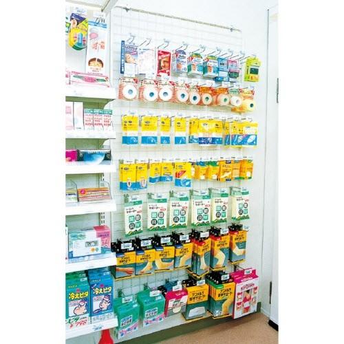 Jディスプレイネット（W84×H88） 中日販売 業務用 陳列棚 スーパー