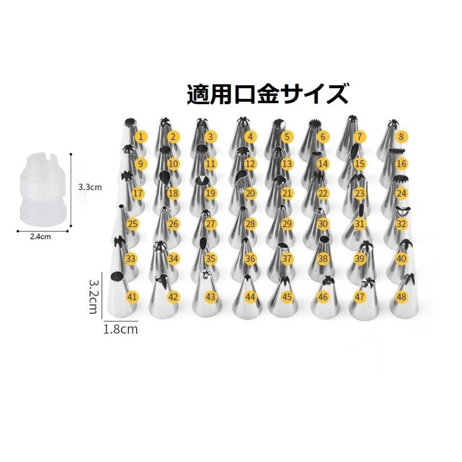製菓用道具24pcsセット 配管チューブ 絞り袋 キャッパー（カプラー