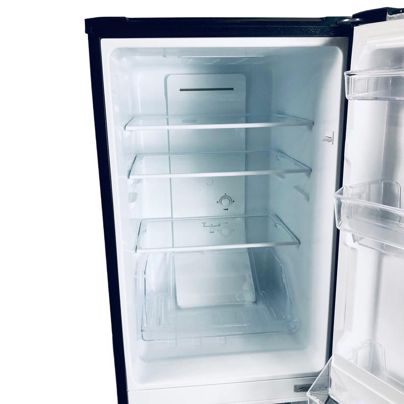 冷蔵庫 中古 REFAGE YRZ-F15LK 2023年製 2ドア 156L ブラック ファン式