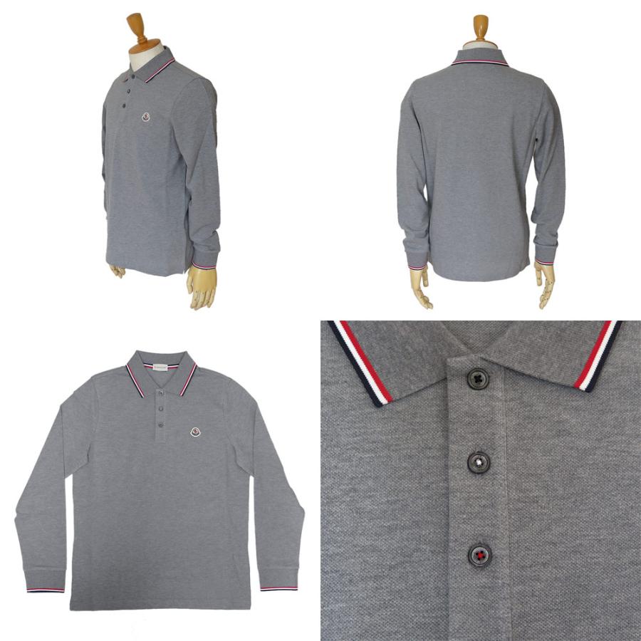 MONCLER（モンクレール） ポロシャツ 長袖 メンズ 8B70100 84556