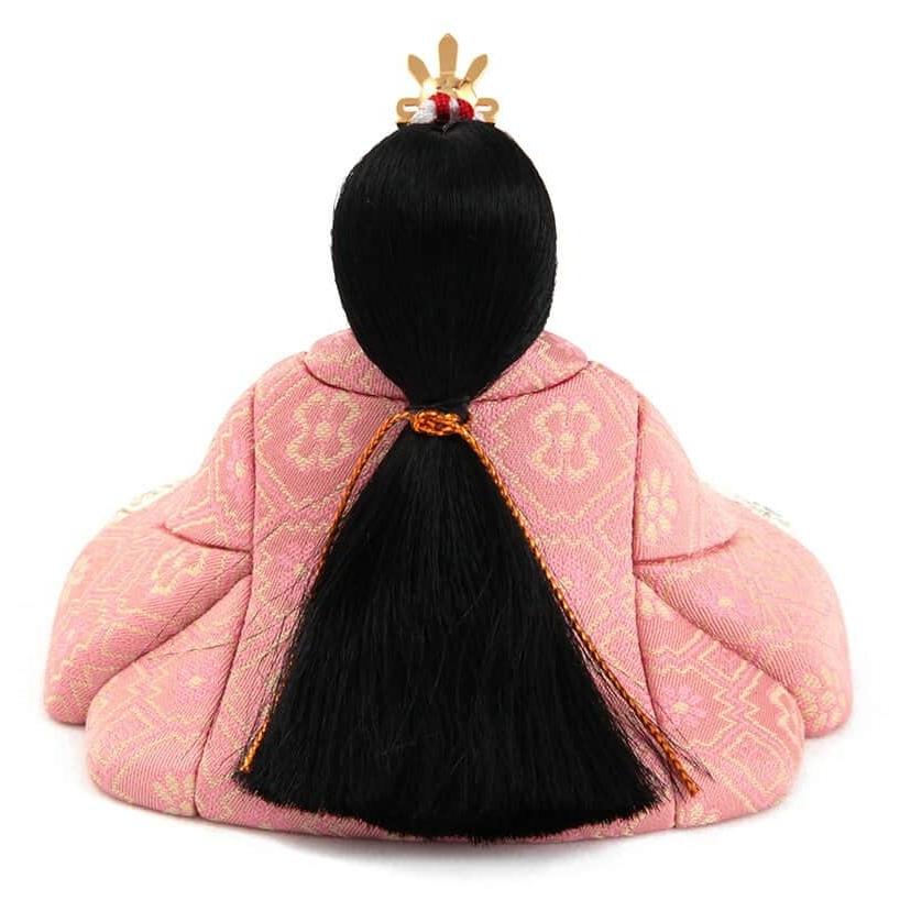 雛人形 コンパクト 一秀 ひな人形 木目込人形飾り 平飾り 親王飾り