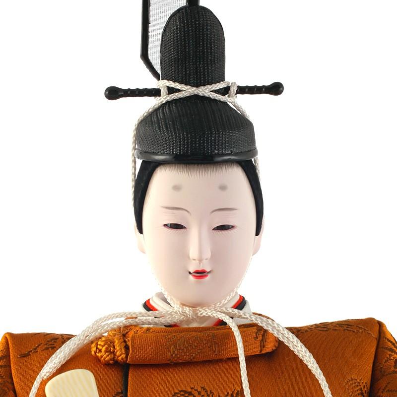 雛人形 コンパクト 親王飾り 平安光義 京人形 束帯本仕立 有職雛 九番