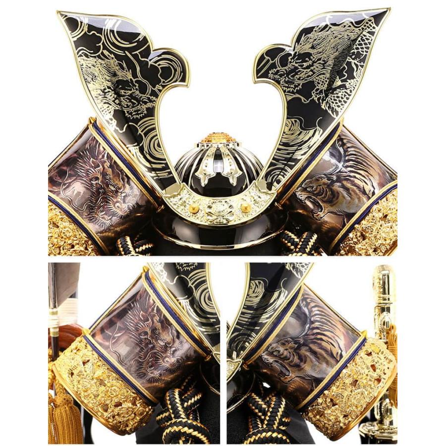 五月人形 吉徳大光 兜ケース飾り 兜飾り 特選伝統工芸品 御兜飾り 兜11