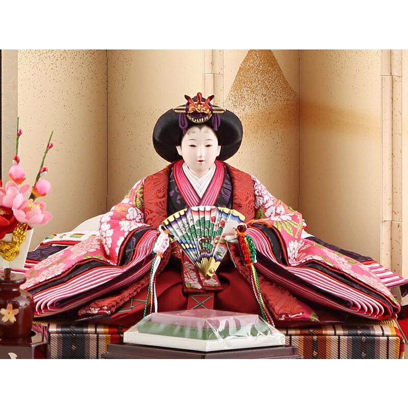 久月 雛人形 おしゃれ 名匠・逸品飾り 親王飾り 節句人形工芸士 清水久