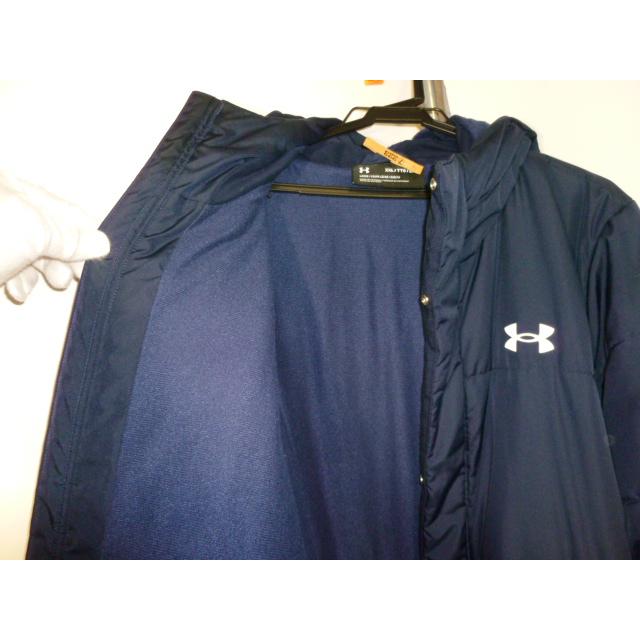 アンダーアーマー 青森山田高等学校 サッカー部 ベンチコート サイズ