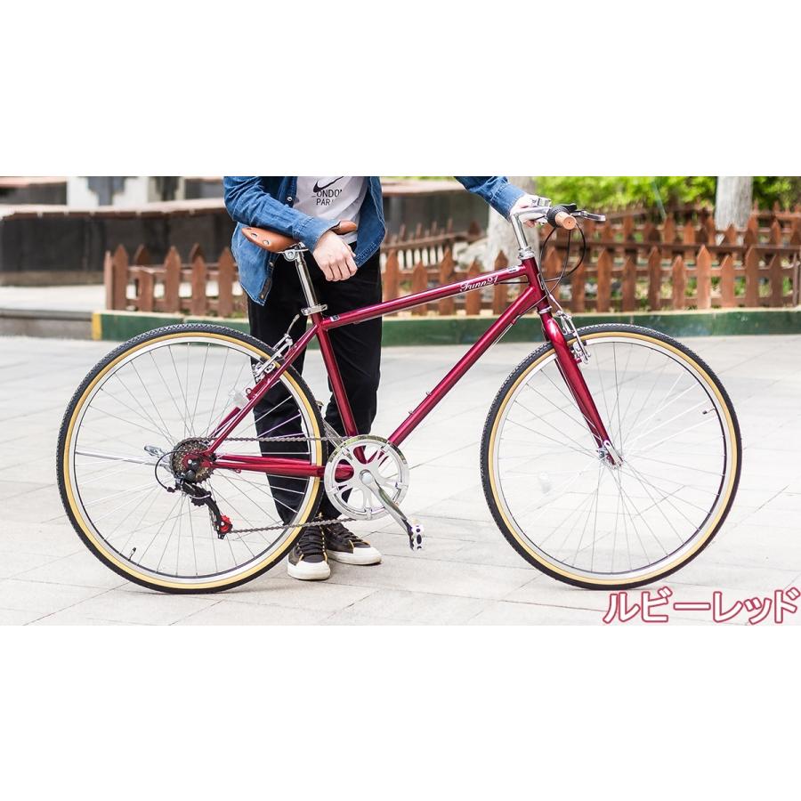 21Technology クロスバイク 26インチ シマノ製6段変速 軽量 自転車