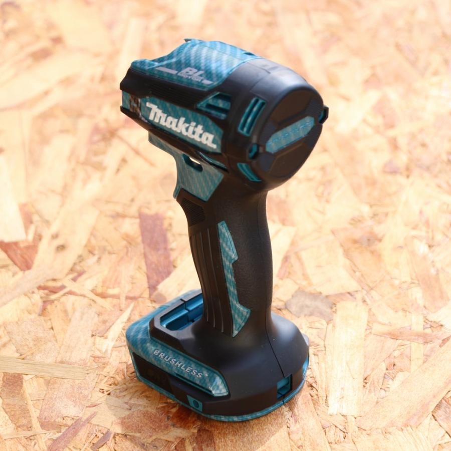 makita改 TD172-BG-CB マキタブルー カーボン柄 インパクトドライバー