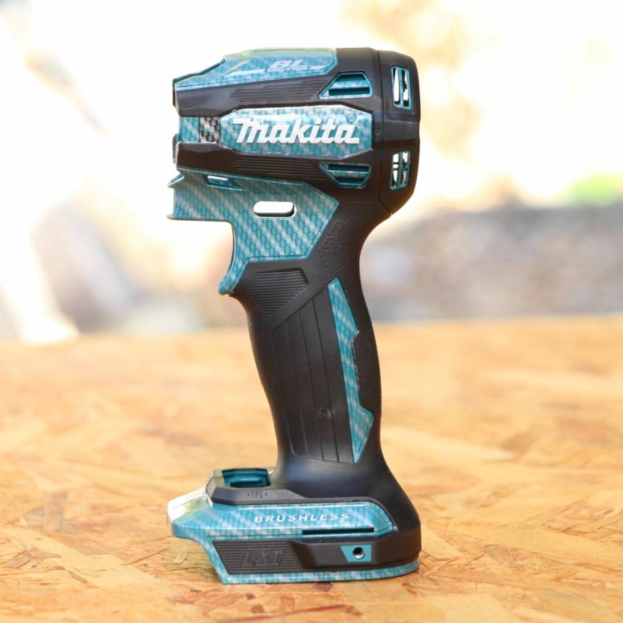 makita改 TD172-BG-CB マキタブルー カーボン柄 インパクトドライバー