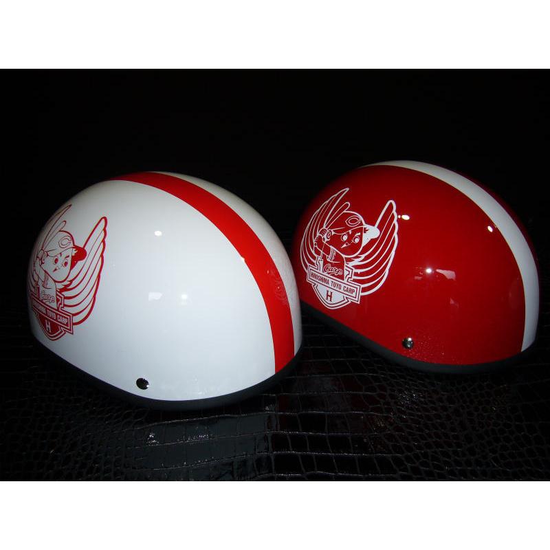 広島カープハーフヘルメット : バイクカスタムパーツ コタニ - 通販