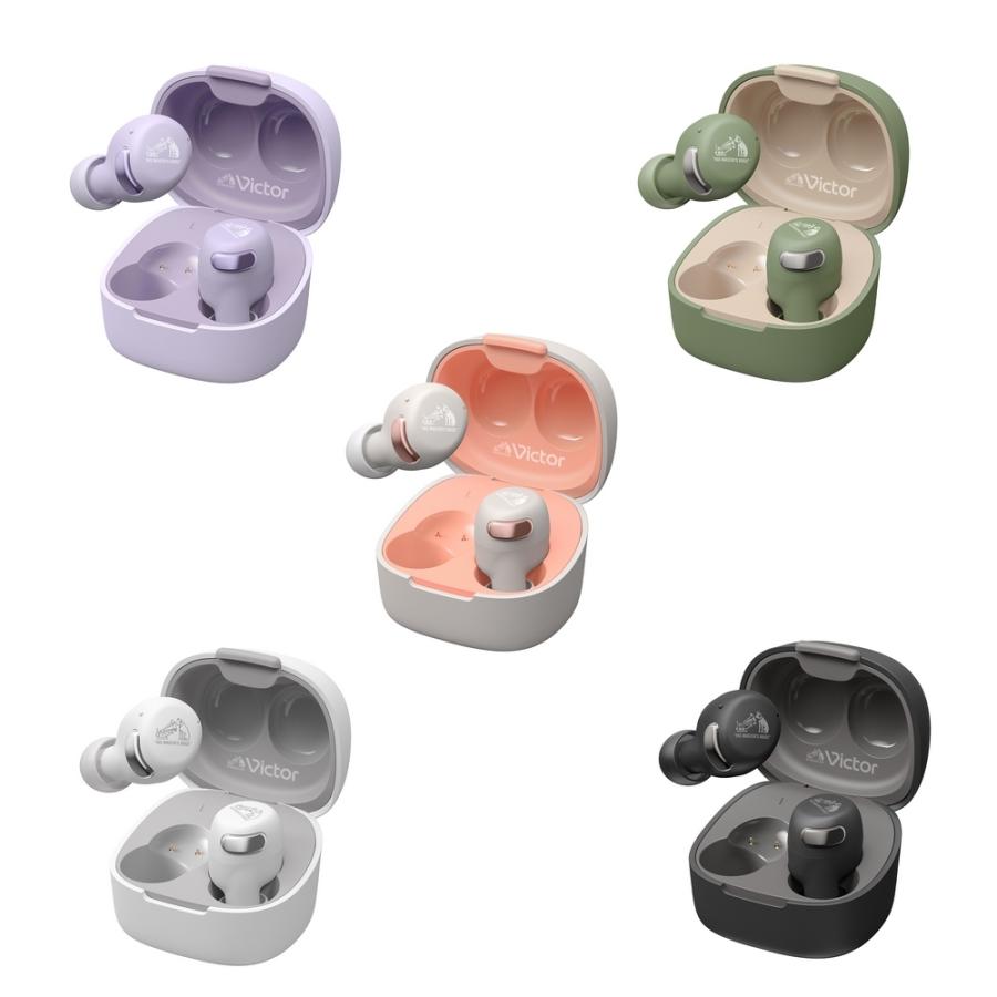 Victor（ビクター） ノイズキャンセリング 完全ワイヤレス イヤホン HA