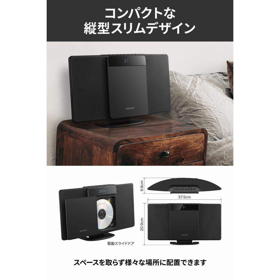 ケンウッド KENWOOD コンパクトHiFiシステム CDコンポ LCA-10