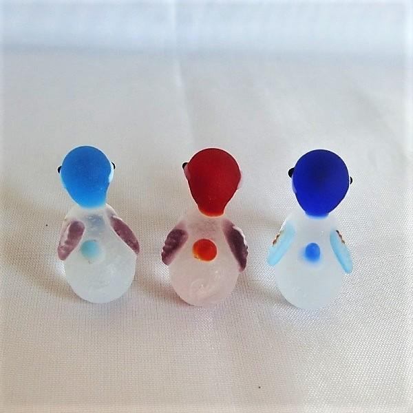 ガラス細工 鳥 インテリア雑貨 ミニチュア 置物【カモ】 : ガラス工房