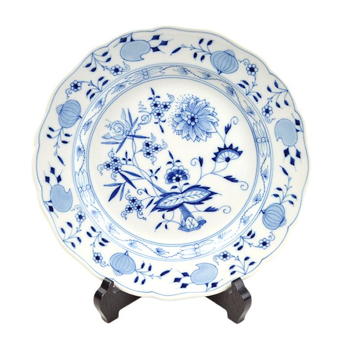 マイセン Meissen ブルー オニオン プレート 25cm 洋食器 磁器
