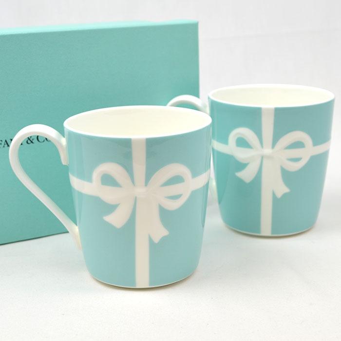 TIFFANY&Co.（ティファニー） 美品 ブルー ボウ リボン ボックス